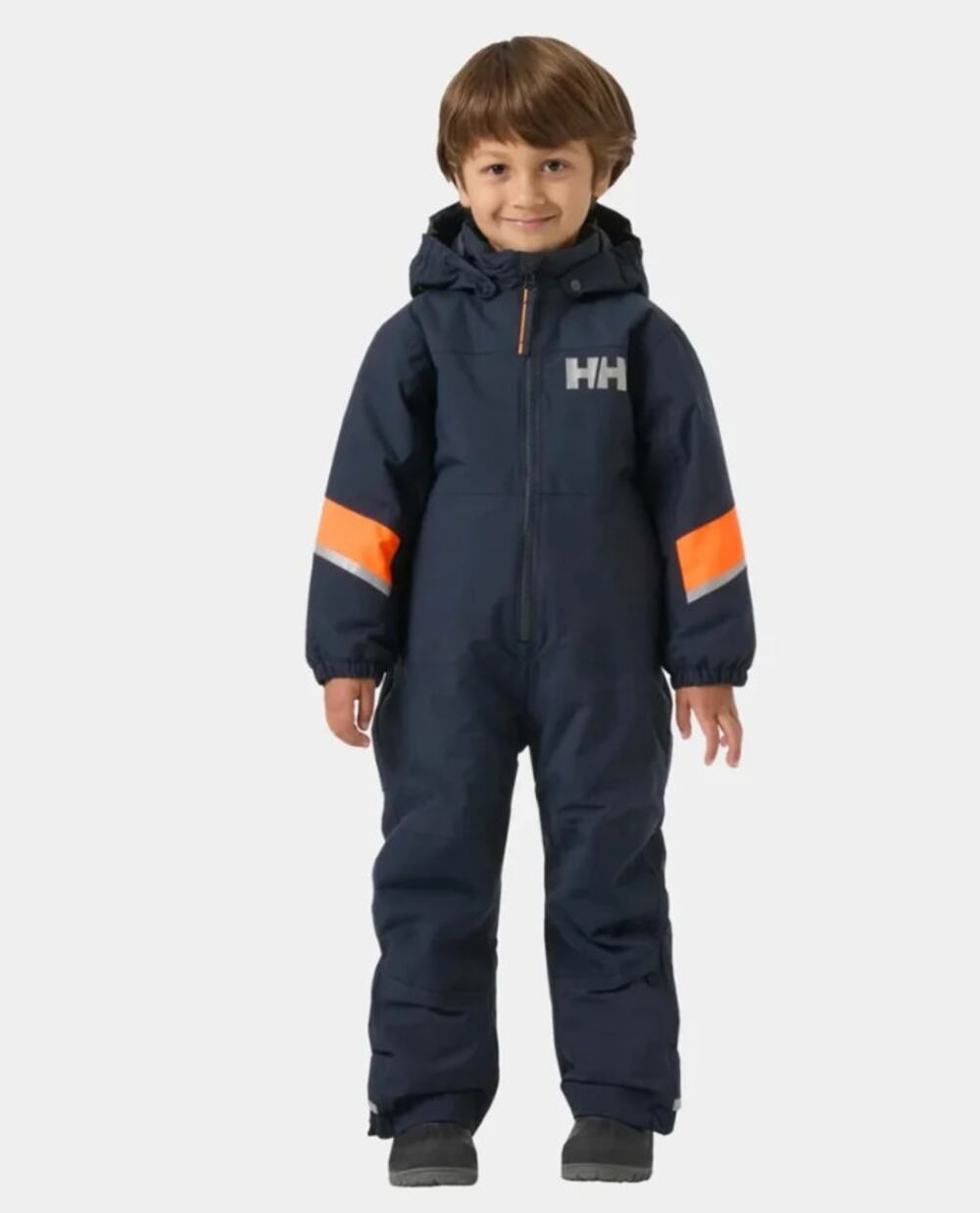 Helly Hansen Kids' Boy Rider 3.0 Insulated Snow Suit Navy Blue Orange Size 92/2